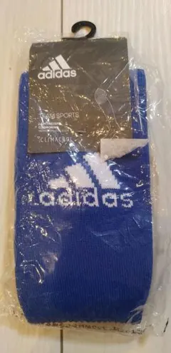 adidas 青 スポーツソックス 未開封