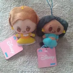 ディズニープリンセス candy color マスコット　ベル　ジャスミン