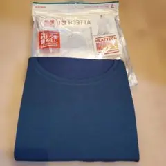 HEATTECH ダークグリーン 長袖Tシャツ Lサイズ