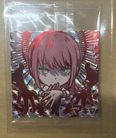 即購入、無言購入◎ マキマ ウエハース　ステッカー チェンソーマン DR
