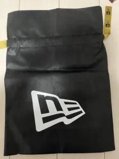 New Era ナイロンショップ袋 黒のサムネイル