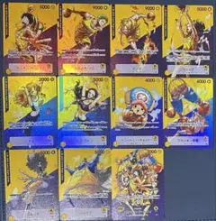 ONE PIECE レイカーズカード 10枚セット C ONE PIECE レイカーズカード 10枚セット C - メルカリ
