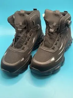 [Aoop] 安全靴 メンズ ハイカット 作業靴 ダイヤル式 25.5cm