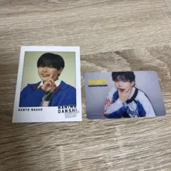 長尾謙杜　クリアカード チェキ風カード