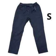 美品 グラミチ ルーズテーパードリッジパンツ ブラック Sサイズ