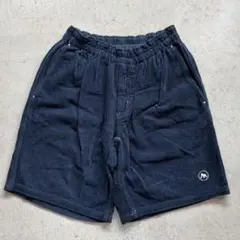 XLARGE コーデュロイ イージーショーツ ハーフパンツ 短パン S 紺のサムネイル