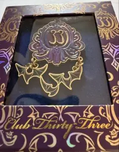 カリフォルニアディズニー Club33 ピンバッジ 限定品のサムネイル