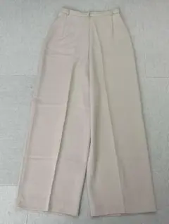 (K08703) 伊太利屋 ロゴビジュー×スタッズ ストレートパンツ
