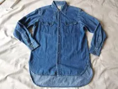 Levi's ショートホーンデニムウエスタンシャツLVC