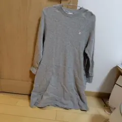 Champion グレー 長袖ワンピース 150
