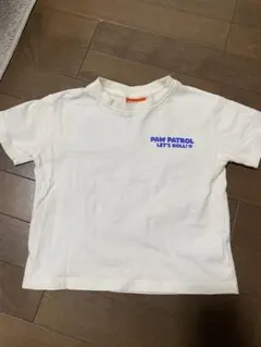 【中古品】パウパトロール　半袖Tシャツ　100センチ　子供用　バックプリント
