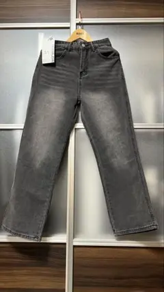 ブラック サマーデニムパンツ Mサイズ