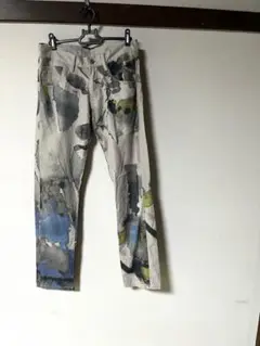 JADEX 公式アカウント 01 様Y's 抽象アートペイントパンツ サイズ2