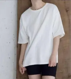 【新品未使用】SeaRoomlynn C/2FACE LOOSE Tシャツ 白
