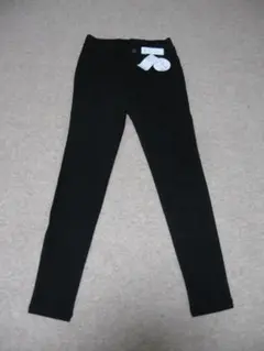 新品：ストレッチ ブラック スキニー S