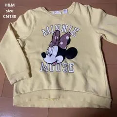H&M Disney 裏起毛 スパンコールトレーナー