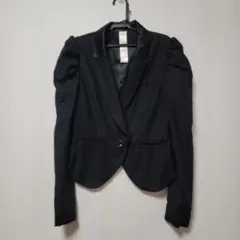 MURUA ブラック テーラードジャケット 04