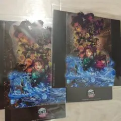 2点 鬼滅の刃 映画 無限城編 入場者特典 第9弾 クリアスタンド 2枚セット