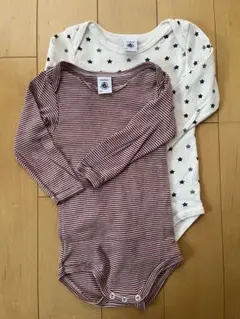 PETIT BATEAU プチバトーロンパース　12m/74cm