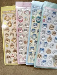 本日限定価格✨ちいかわボンボンドロップシール4枚セット