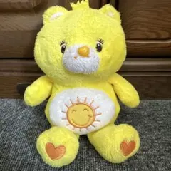 ケアベア イエローぬいぐるみ