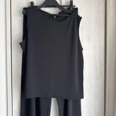 セット　クレープジャージー　パンツ　トップス　UNIQLO