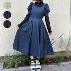 【新品・未開封】アクシーズファム　パワショル半袖ワンピース