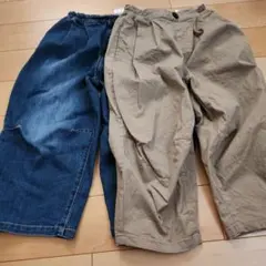 Breeze　ワイドタックパンツ 2点セット
