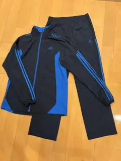 【セットアップ】　アディダス　スリーライン　セットアップジャージＯサイズ