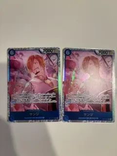 ワンピースカード　サンジ　SR