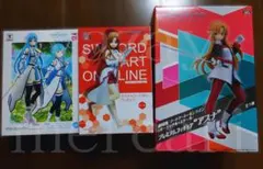 ソードアート・オンライン アスナ フィギュア 3体セット