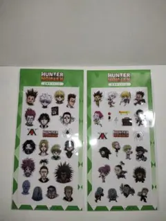 ハンターハンター 立体デコシール 2点