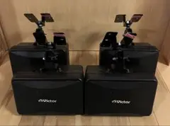 Victor PS-S10B コンパクトスピーカー 4セット コンパクトスピーカー PS-S10B/W | スピーカー（プロサウンド
