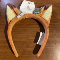 海外ディズニーカチューシャ　ズートピア　ニック