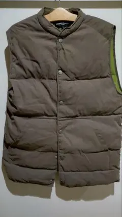 RYKIEL HOMME ブラウン ダウンベスト L