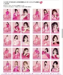本日のみ】 イコラブ 生写真 6周年 コンサート フルコンプ ピンキー