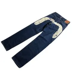 初期 EVISU 鯛釣りタグ 2501xx 大黒 デニムパンツ 濃紺 30×35のサムネイル