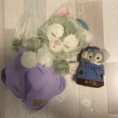 Disney ディズニー ジェラトーニ ぬいぐるみ キーホルダー　2個セット