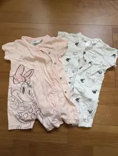 ⭐︎H&M ミニーマウスロンパース2点セット⭐︎