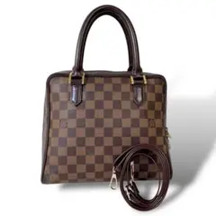 ルイヴィトン　バッグ　ダミエ　ブレラ　ハンドバッグ　ブラウン 3544...