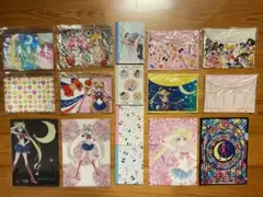 セーラームーン　文房具　ジッパーバッグ　クリアファイル　ノート　新品未使用