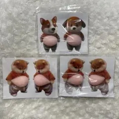 新品未開封 お腹シール ぷにぷに おなか 柴犬 犬 イヌ セット売り