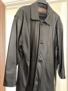 極美品】noid レザーロングコート サイズ2 黒 羊革 - メルカリ