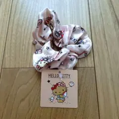 【新品未使用品】日焼けキティ　シュシュ