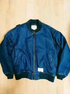 Wtaps ダブルタップス22aw デニムボンバージャケット インディゴ