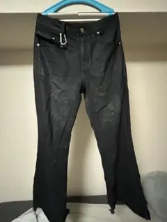 goar.archive STRAPPED BAGGY OIL PANTS M - メルカリ