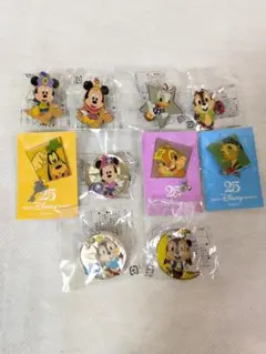 東京ディズニーリゾート 25周年 その他ピンバッジ 10個セット　②