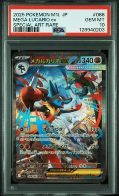2025年最新】メガルカリオex psa10の人気アイテム - メルカリ