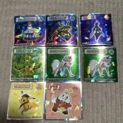 ポケットモンスターウェハースシール 8枚