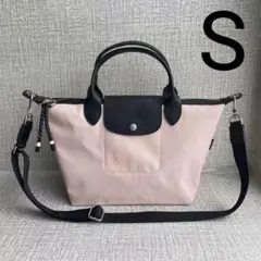 新品 ロンシャン プリアージュ キュイール XS グレー
